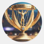 Autocollant rond (Devant)