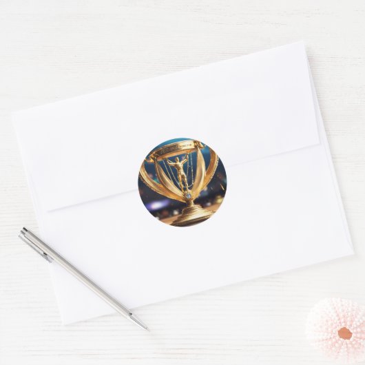 Autocollant rond (Enveloppe)