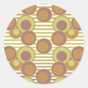 Autocollant rond