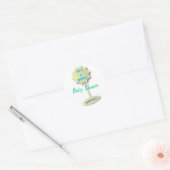 Autocollant rond (Enveloppe)
