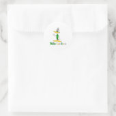Autocollant rond Blake Quackson (Sac)