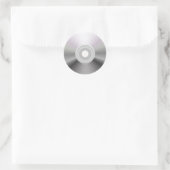 Autocollant rond CD audio (Sac)