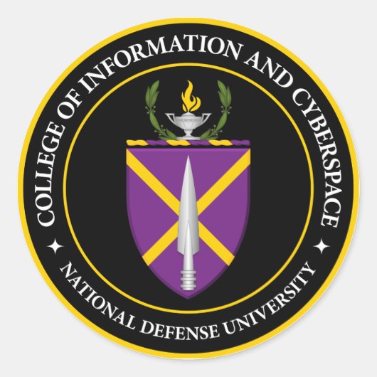 Autocollant rond CIC (Devant)