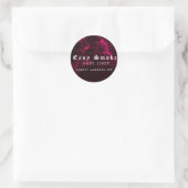 Autocollant Rond Classique Corolful Smoke Vape Sho (Sac)