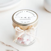 Autocollant rond classique de faveur d'Ellesmere n