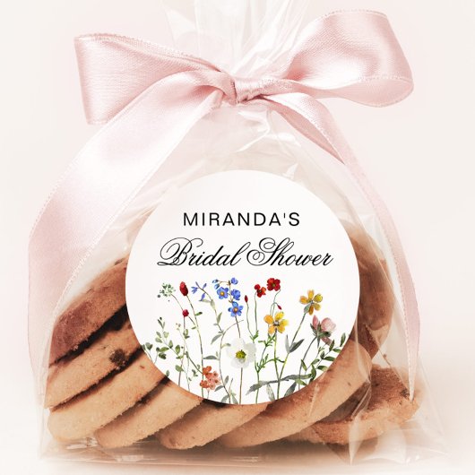 Autocollant Rond Classique de Retour de Fête de Fi