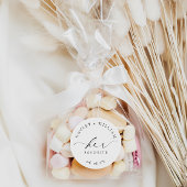 Autocollant rond classique Ellesmere son favori