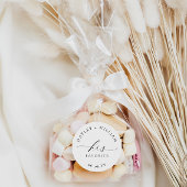 Autocollant rond classique Ellesmere Son favori