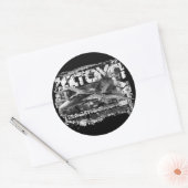 Autocollant rond classique F-14 Tomcat (Enveloppe)