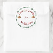 Autocollant rond classique Finishing Touch (Sac)