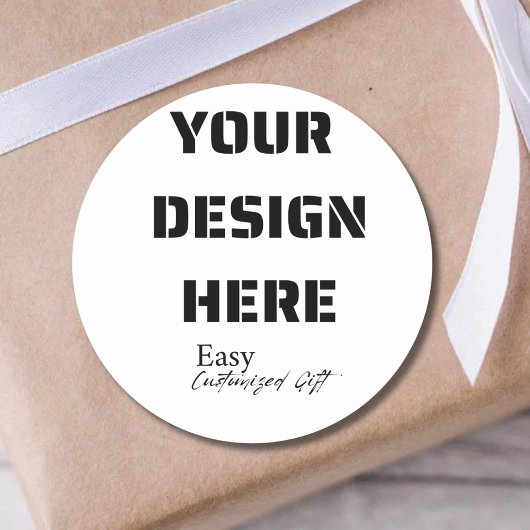 Autocollant rond de 3 pouces