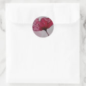 autocollant rond de fleur (Sac)