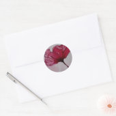 autocollant rond de fleur (Enveloppe)
