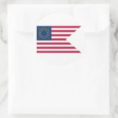 Autocollant rond de Guidon de cavalerie des (Sac)