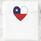 Autocollant rond de la Saint-Valentin en forme de  (Sac)
