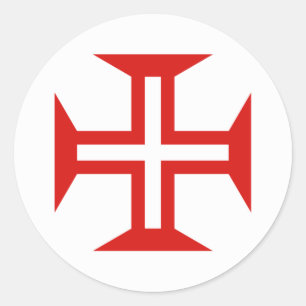 Autocollant rond de l'armée de l'air portugaise