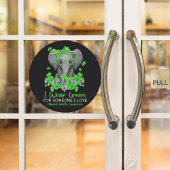 Autocollant rond de sensibilisation à la santé men