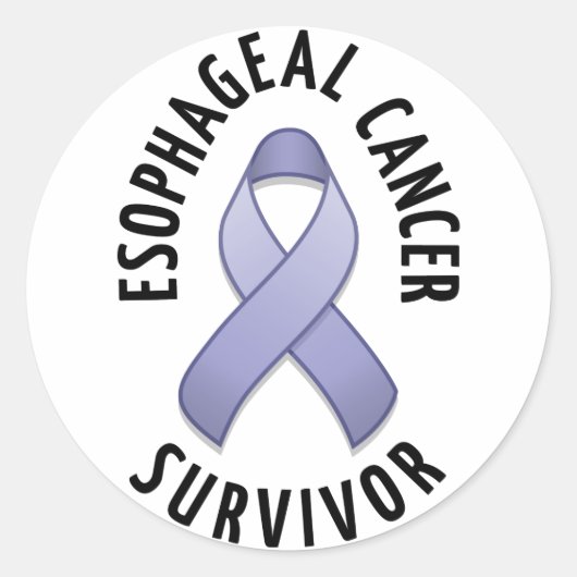 Autocollant rond de survivant oesophagien de (Devant)