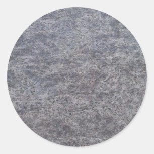 Autocollant rond en marbre noir