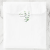 autocollant rond fleur romarin (Sac)