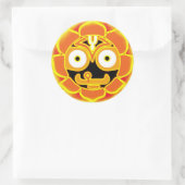 Autocollant rond Jagannath Swami (Sac)