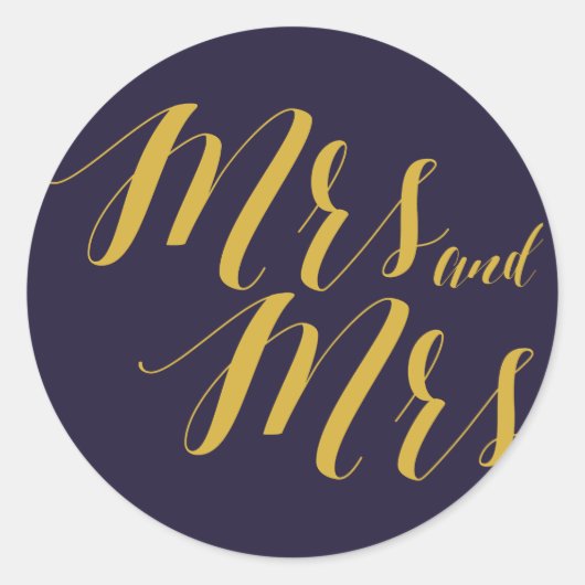 Autocollant rond Mariage rustique chic de la marin (Devant)