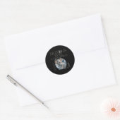 Autocollant rond Mundus Sine Caesaribus (Enveloppe)