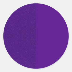 Autocollant Rond Personnalisé Bruit Violet