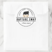 Autocollant rond rapide (Sac)