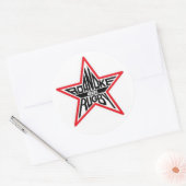 Autocollant rond Roanoke Rugby (Enveloppe)