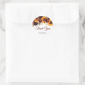 Autocollant Rond Tomber Amoureux (Sac)