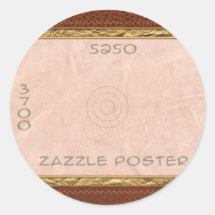 Autocollant - Rond v2 - Paysage