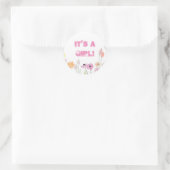 AUTOCOLLANT RONDE CLASSIQUE BÉBÉ (Sac)