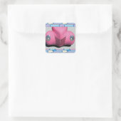 Autocollant rose (Sac)