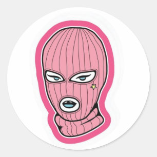 autocollant rose