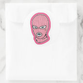 autocollant rose (Sac)