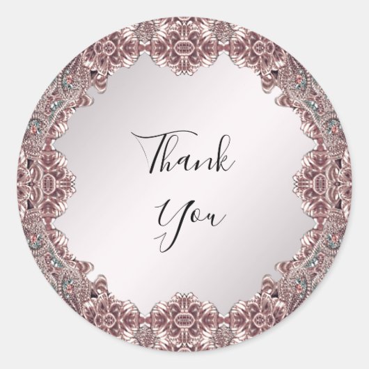 Autocollant rose (Devant)