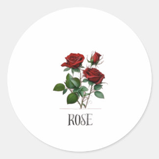 Autocollant rose