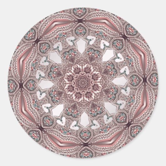 Autocollant rose (Devant)