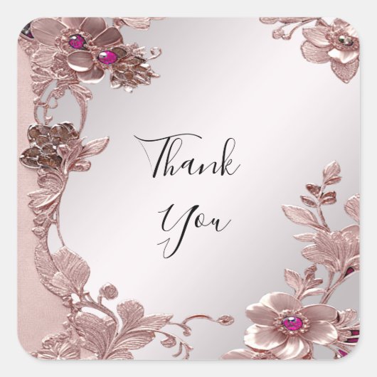 Autocollant rose (Devant)