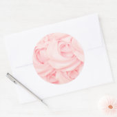 Autocollant rose de dégivrage de gâteau rose (Enveloppe)