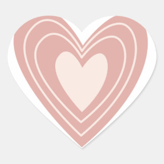 Autocollant Rose en Forme de Coeur Mignon pour Emb