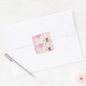 Autocollant Rose Fidèle (Enveloppe)