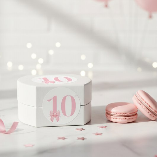 Autocollant Rose Fille 10 Ans