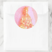 Autocollant rose-Gold Kwan Yin (Sac)
