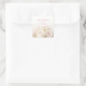 Autocollant Rose mariage (Sac)