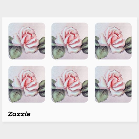 Autocollant Rose Natalie (Feuille)