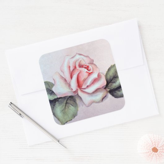 Autocollant Rose Natalie (Enveloppe)