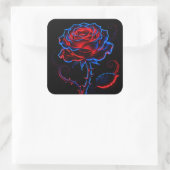 Autocollant Rose Néon (Sac)