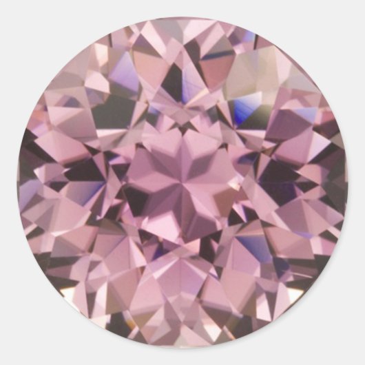 Autocollant rose Tourmaline 3 (Devant)
